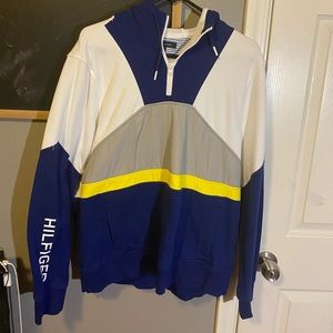 Tommy Hilfiger Quarter zip hoodie (M)